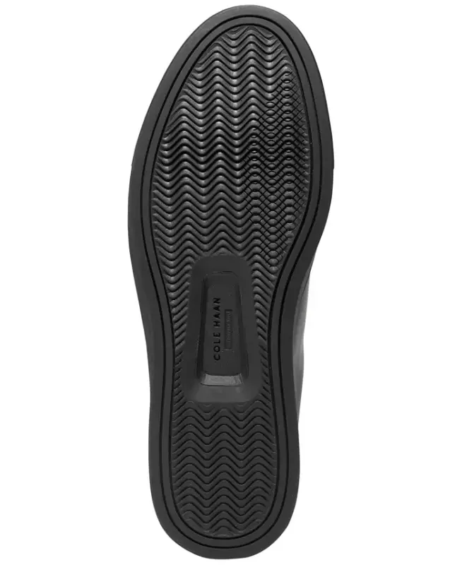Men's GrandPrø Luxe Slip-On Sneaker-Black-Black - 4