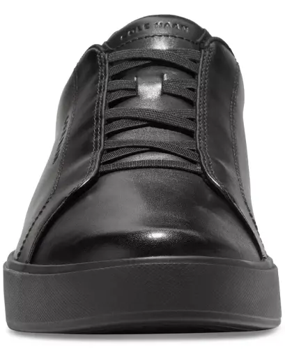 Men's GrandPrø Luxe Slip-On Sneaker-Black-Black - 5