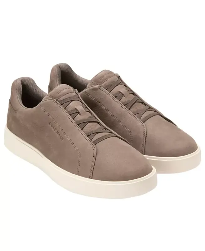 Men's GrandPrø Luxe Slip-on Sneaker - Truffle Nubuck - 10