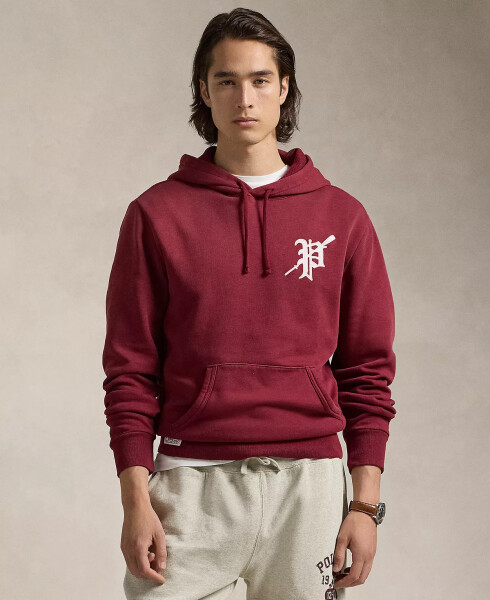 Men's Graphic Fleece Hoodie Red Carpet - 1