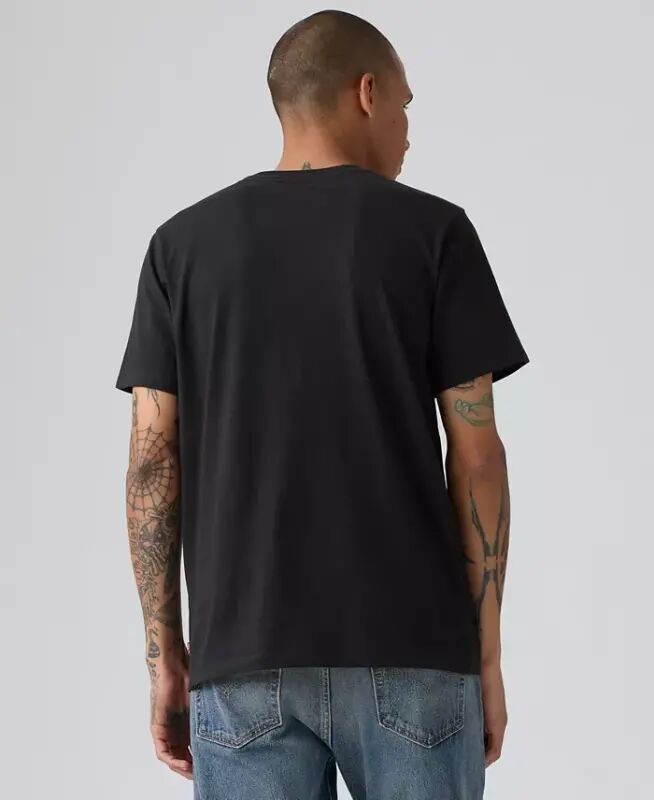 Men's Graphic Logo Batwing Short Sleeve T-shirt - 2