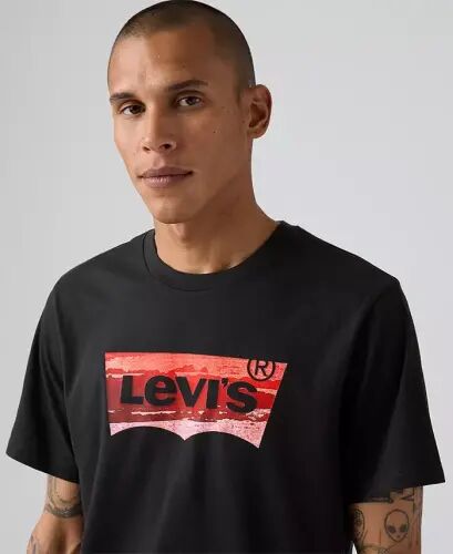 Men's Graphic Logo Batwing Short Sleeve T-shirt - 4