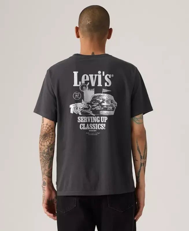 Men's Graphic Logo Batwing Short Sleeve T-shirt - 10