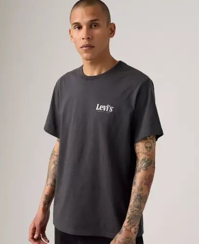 Men's Graphic Logo Batwing Short Sleeve T-shirt - 12