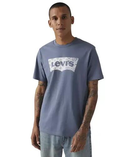 Men's Graphic Logo Batwing Short-Sleeve T-shirt - Indigo - LEVI'S (1)