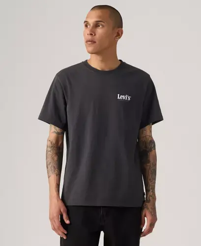 Men's Graphic Logo Batwing Short-Sleeve T-shirt - Phantom - LEVI'S (1)
