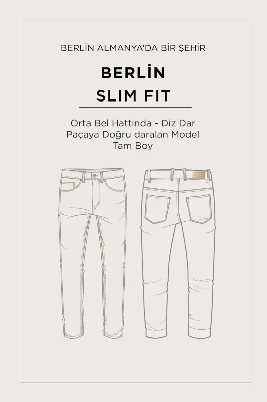 Men's Gray Distressed Wash Flexible Jean Pants B003508 - 2