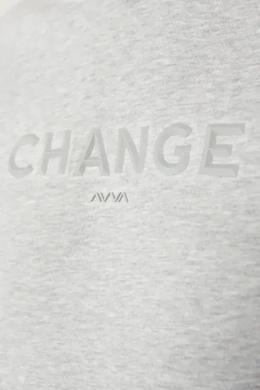 Men's Gray Hooded Sweatshirt - 5