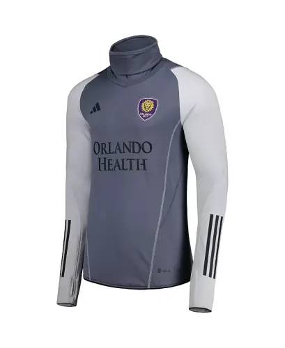 Men's Gray Orlando City SC Warm Raglan COLD.RDY Top-Gray - ADIDAS (1)