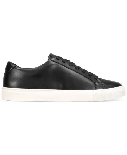 Men's Grayson Lace-Up Sneakers, Created for Modazone-Black w/ White - 2