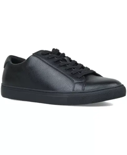 Men's Grayson Lace-Up Sneakers, Created for Modazone - Black/Black 