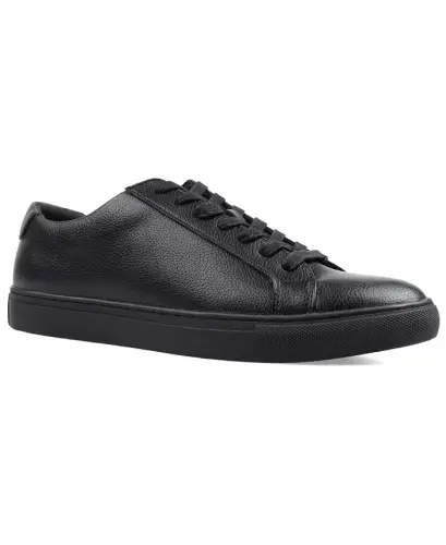 Men's Grayson Lace-Up Sneakers, Created for Modazone - Black/Black - 1