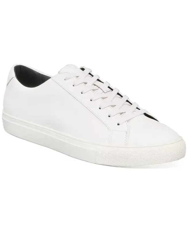 Men's Grayson Lace-Up Sneakers, Created for Modazone-White - ALFANI