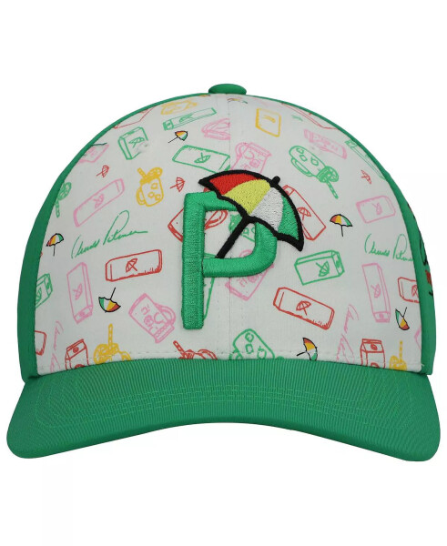 Men's Green Arnold Palmer Invitational Snapback Hat Green - 3