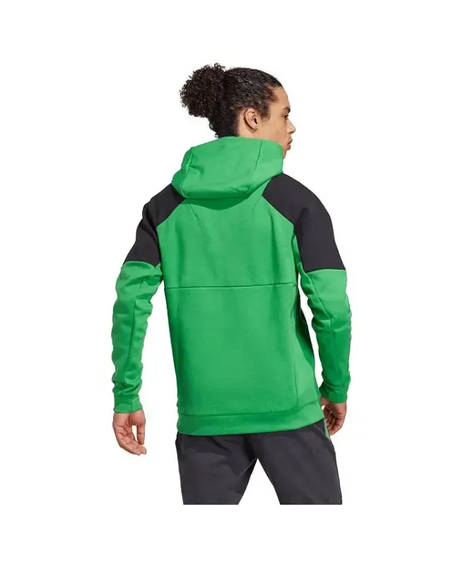 Men's Green Austin FC 2023 Player Travel Pullover Hoodie-Green - 3
