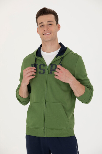 Men's Green Sweatshirt - 1