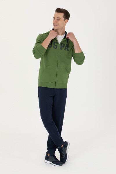 Men's Green Sweatshirt - 4