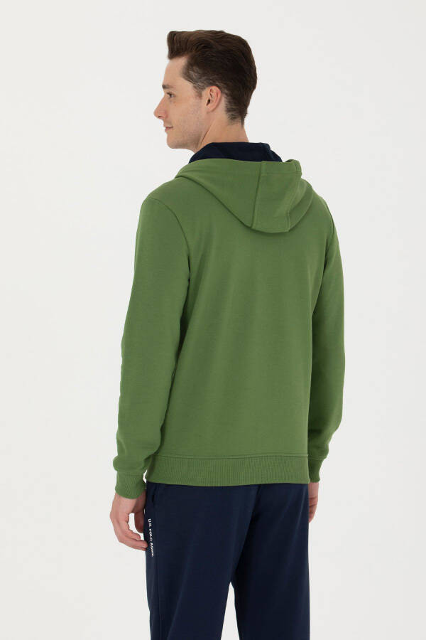 Men's Green Sweatshirt - 5