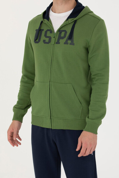 Men's Green Sweatshirt - 6