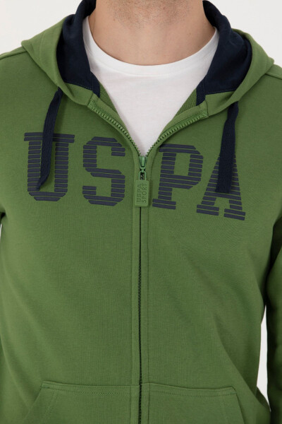 Men's Green Sweatshirt - 7