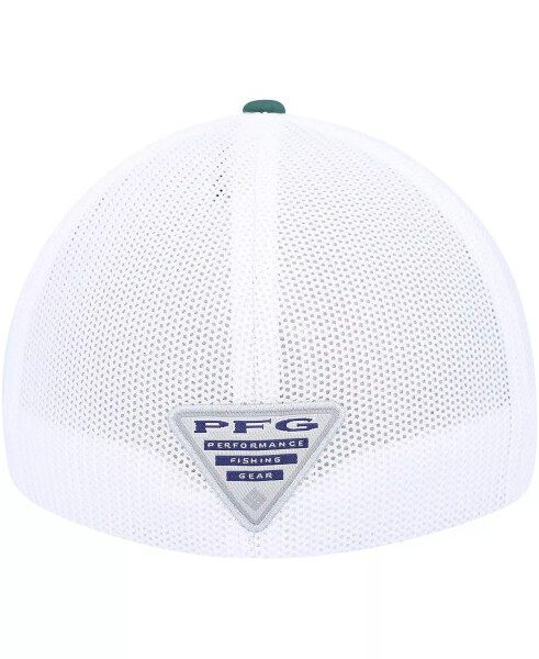 Men's Green, White Michigan State Spartans PFG Flex Hat Green, White - 5