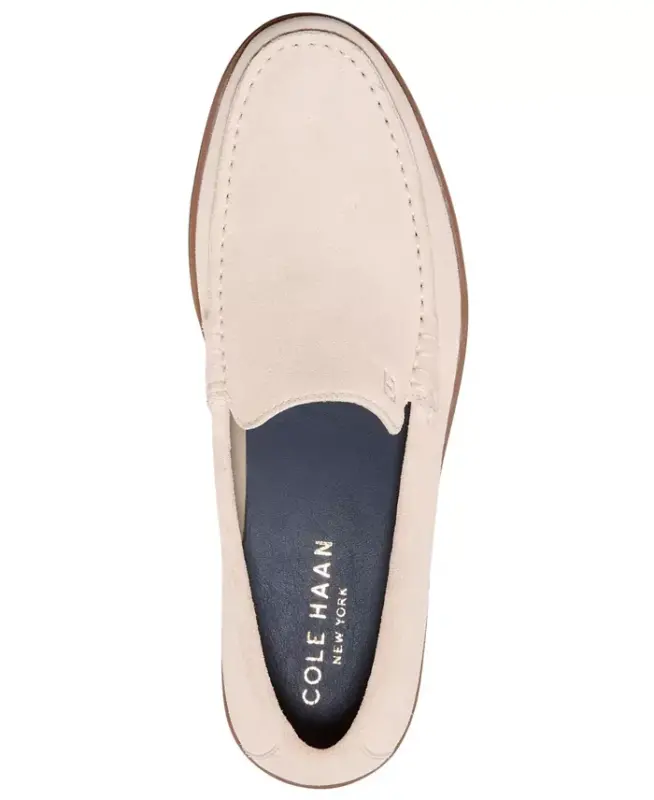 Men's Greenwich Grand Venetian Loafers - Angora Suede - 3