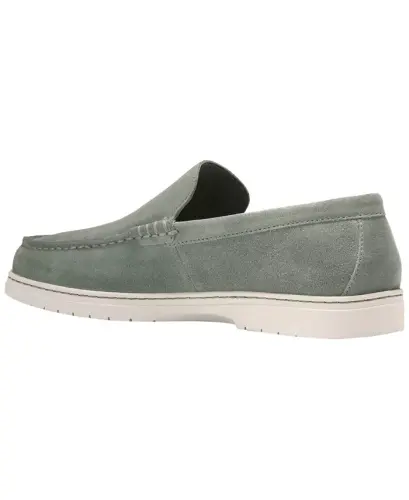 Men's Greenwich Grand Venetian Loafers - Dusty Olive Suede - 6