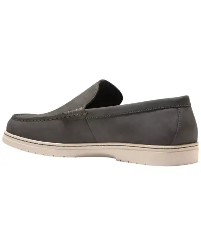 Men's Greenwich Grand Venetian Loafers - Raven Nubuck - 6