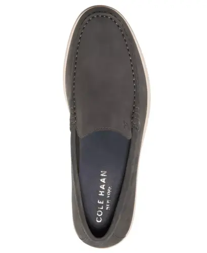 Men's Greenwich Grand Venetian Loafers - Raven Nubuck - 3