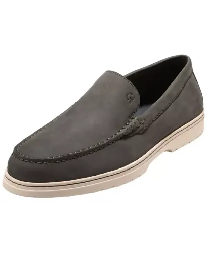 Men's Greenwich Grand Venetian Loafers - Raven Nubuck - 5