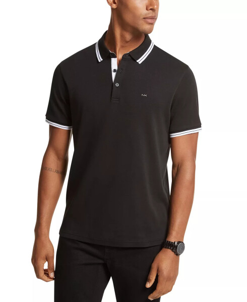 Men's Greenwich Polo Shirt Black - 1