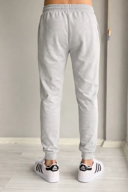 Men's Grey Jogger Sweatpants - 2