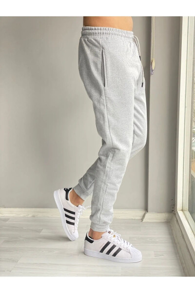 Men's Grey Jogger Sweatpants - 2