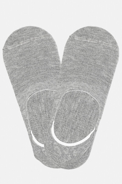 Men's Grey Slipper Socks - 5