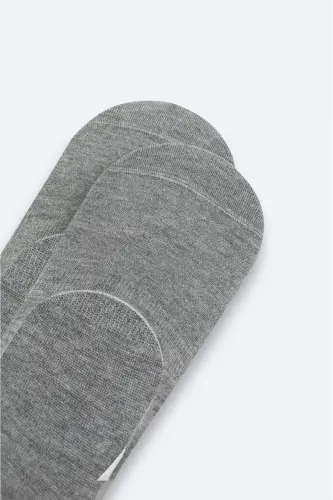 Men's Grey Slipper Socks - AVVA (1)