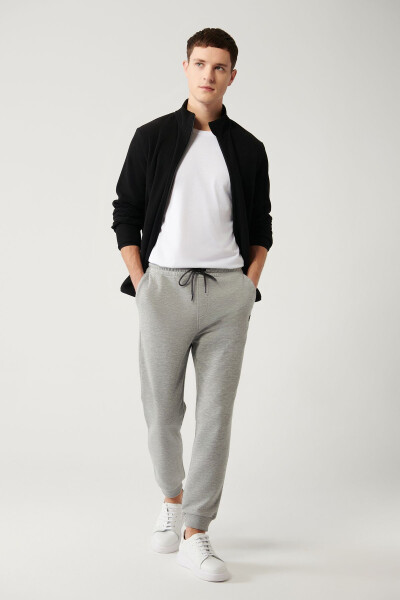 Men's Grey Sweatpants - 8