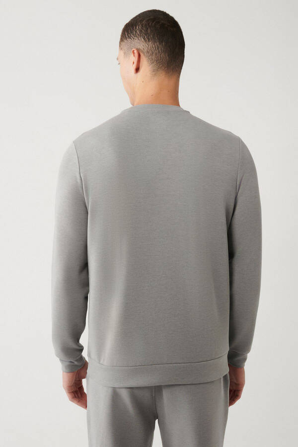 Men's Grey Sweatshirt - 10