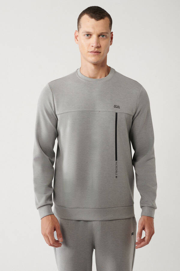 Men's Grey Sweatshirt - 11