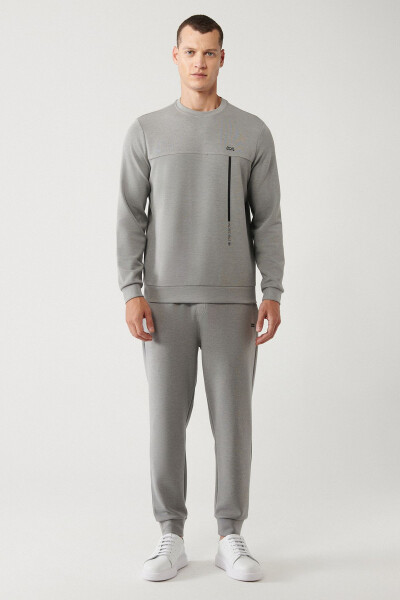 Men's Grey Sweatshirt - 12