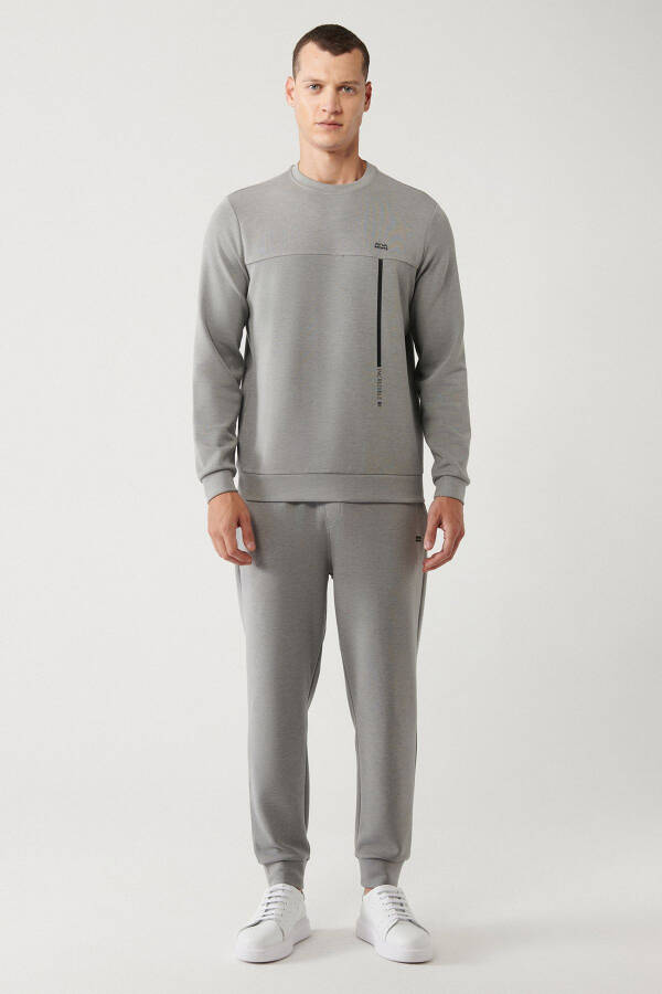 Men's Grey Sweatshirt - 12