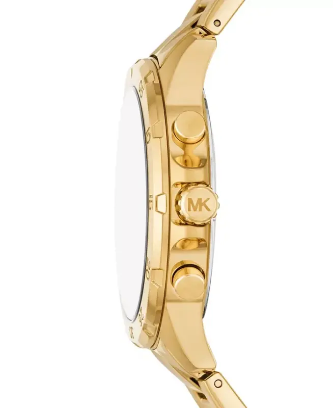 Men's Greyson Chronograph Gold-Tone Stainless Steel Watch 43mm-Gold-Tone - 2