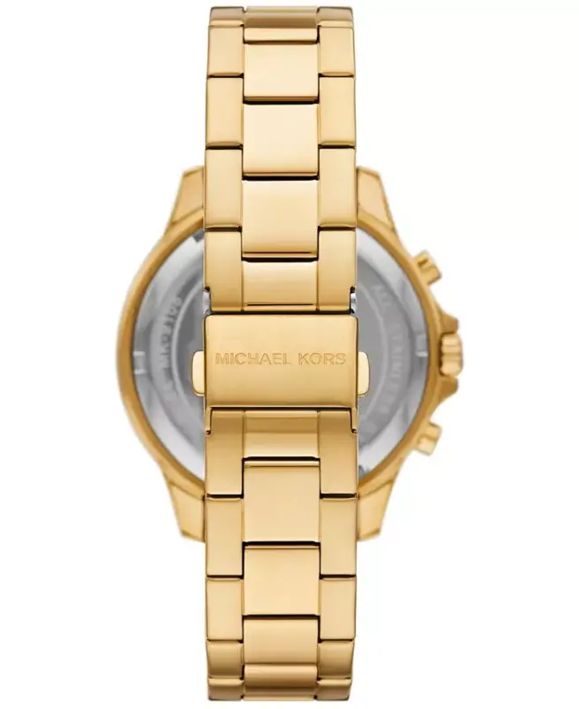 Men's Greyson Chronograph Gold-Tone Stainless Steel Watch 43mm-Gold-Tone - 3