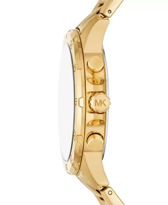Men's Greyson Chronograph Gold-Tone Stainless Steel Watch 43mm-Gold-Tone - 2