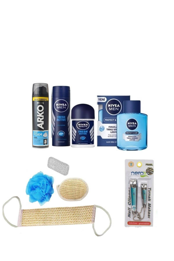 Men's Grooming Set + Skin Care Set - 1