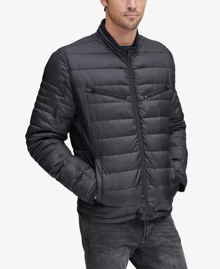 Men's Grymes Packable Racer Jacket Black - 1