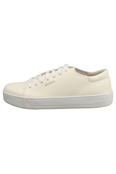 Men's Guess Udine A White Sneakers - Cream - 1