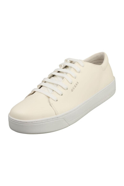 Men's Guess Udine A White Sneakers - Cream - 2