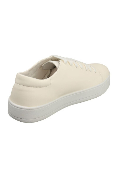 Men's Guess Udine A White Sneakers - Cream - 4