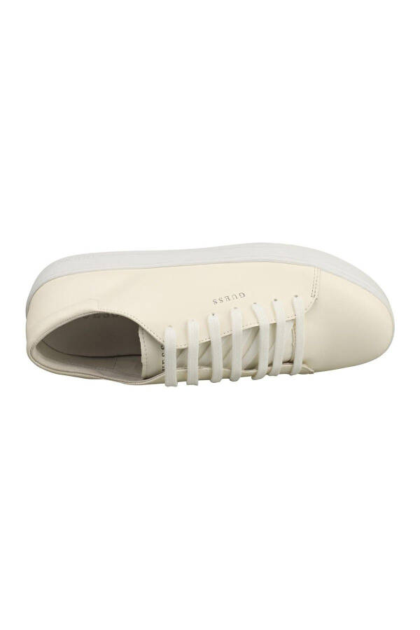 Men's Guess Udine A White Sneakers - Cream - 6