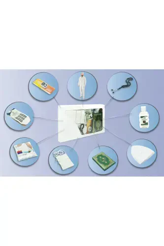 Men's Hajj Umrah Essentials Set Safari Suit Cream-Cream - 3